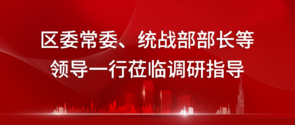 布蘭諾B+Z | 區(qū)委常委、統(tǒng)戰(zhàn)部部長等領(lǐng)導一行蒞臨調(diào)研指導